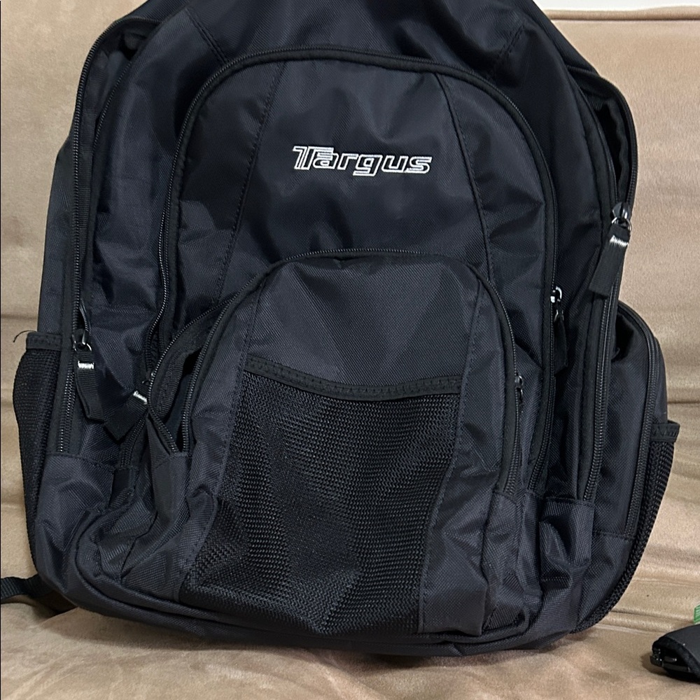 Targus Black Multi-Compartment Backpack - image 1